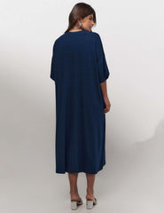 Vestido Vicenza Sofia Azul Marinho