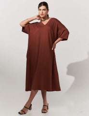 Vestido Vicenza Sofia Marrom Tamara