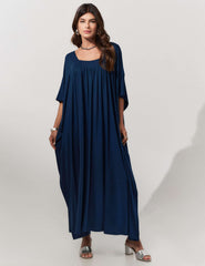 Vestido Soraia Azul Marinho
