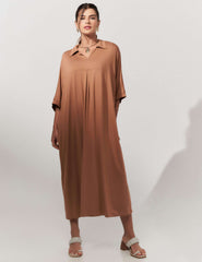 Vestido Samira Caramelo Nougat