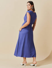 Vestido Vicenza Telma Azul Conexão