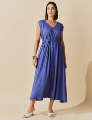 Vestido Vicenza Telma Azul Conexão