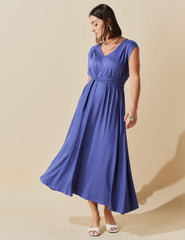 Vestido Vicenza Telma Azul Conexão