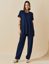 Conjunto Vicenza Tici Azul Marinho