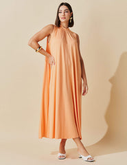 Vestido Tacita Pessego
