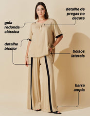 Conjunto Tabita Bege MPB