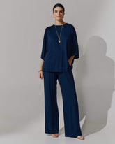Conjunto Taina Azul Marinho