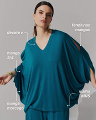 Conjunto Tabata Azul Gótico