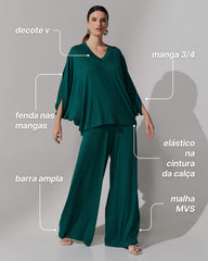 Conjunto Tabata Verde Castanheira