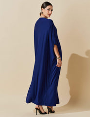 Vestido Tina Azul Profundo