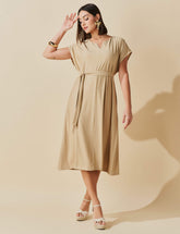 Vestido Marbella Thais Bege MPB