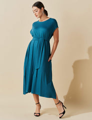 Vestido Vicenza Tuane Azul Gótico