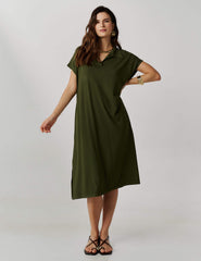 Vestido Canelado Vitoria Verde Country