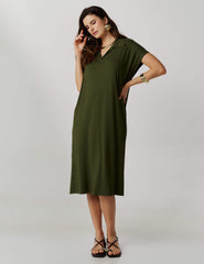 Vestido Canelado Vitoria Verde Country