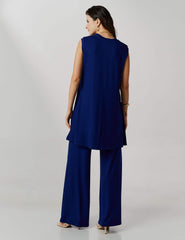 Conjunto Vicenza Vera Azul Profundo