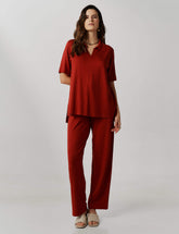 Conjunto Vicenza Virginia Marrom Galápagos