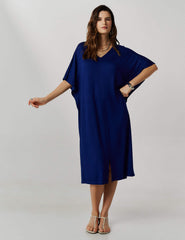 Vestido Vicenza Val Azul Profundo