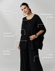 Conjunto Verena Preto