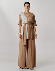 Conjunto Vana Bege/ Off White