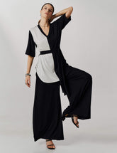 Conjunto Vana Preto/ Off White