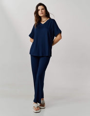 Conjunto Vardina Azul Marinho