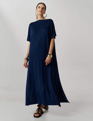 Vestido Vasti Azul Marinho