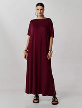 Vestido Vasti Bordo