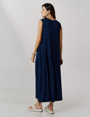Vestido Valdet Azul Marinho