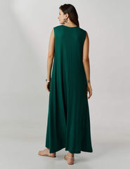 Vestido Valdet Verde Castanheira