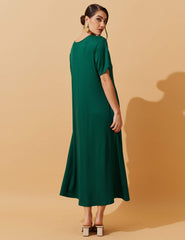 Vestido Vicenza Viola Verde Castanheira