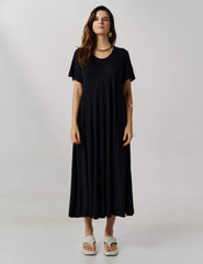 Vestido Vicenza Viola Preto