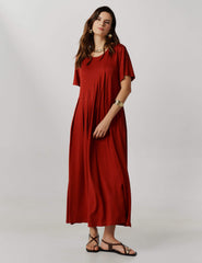Vestido Vicenza Viola Marrom Galápagos