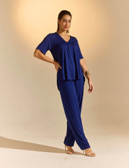 Conjunto Amelia Azul Profundo