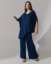 Conjunto Anara Azul Marinho