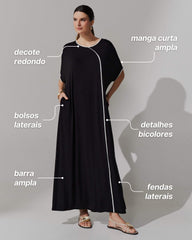 Vestido Adela Preto