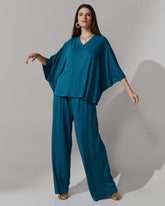 Conjunto Vicenza Azalea Azul Gótico