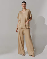 Conjunto Vicenza Azira Bege MPB
