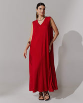 Vestido Vicenza Astela Vermelho