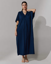 Vestido Vicenza Anne Azul Marinho