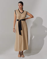 Vestido Vicenza Aera Bege MPB