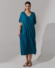 Vestido Apolina Azul Gótico