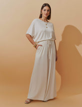Conjunto Lino Brisa Off White