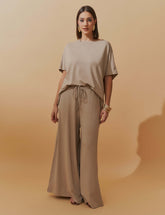 Conjunto Lino Brisa Taupe