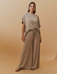 Conjunto Lino Brisa Taupe