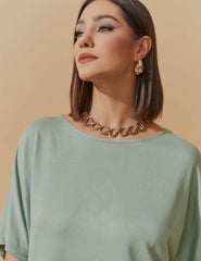 Conjunto Lino Brisa Verde Menta