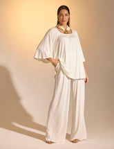 Conjunto Celeste Off White