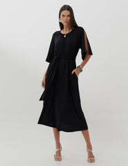 Vestido Clecia Preto