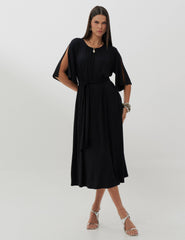 Vestido Clecia Preto