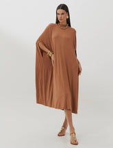 Vestido Claudina Mocha Mousse