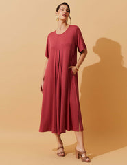 Vestido Vicenza Doroteia Goiaba
